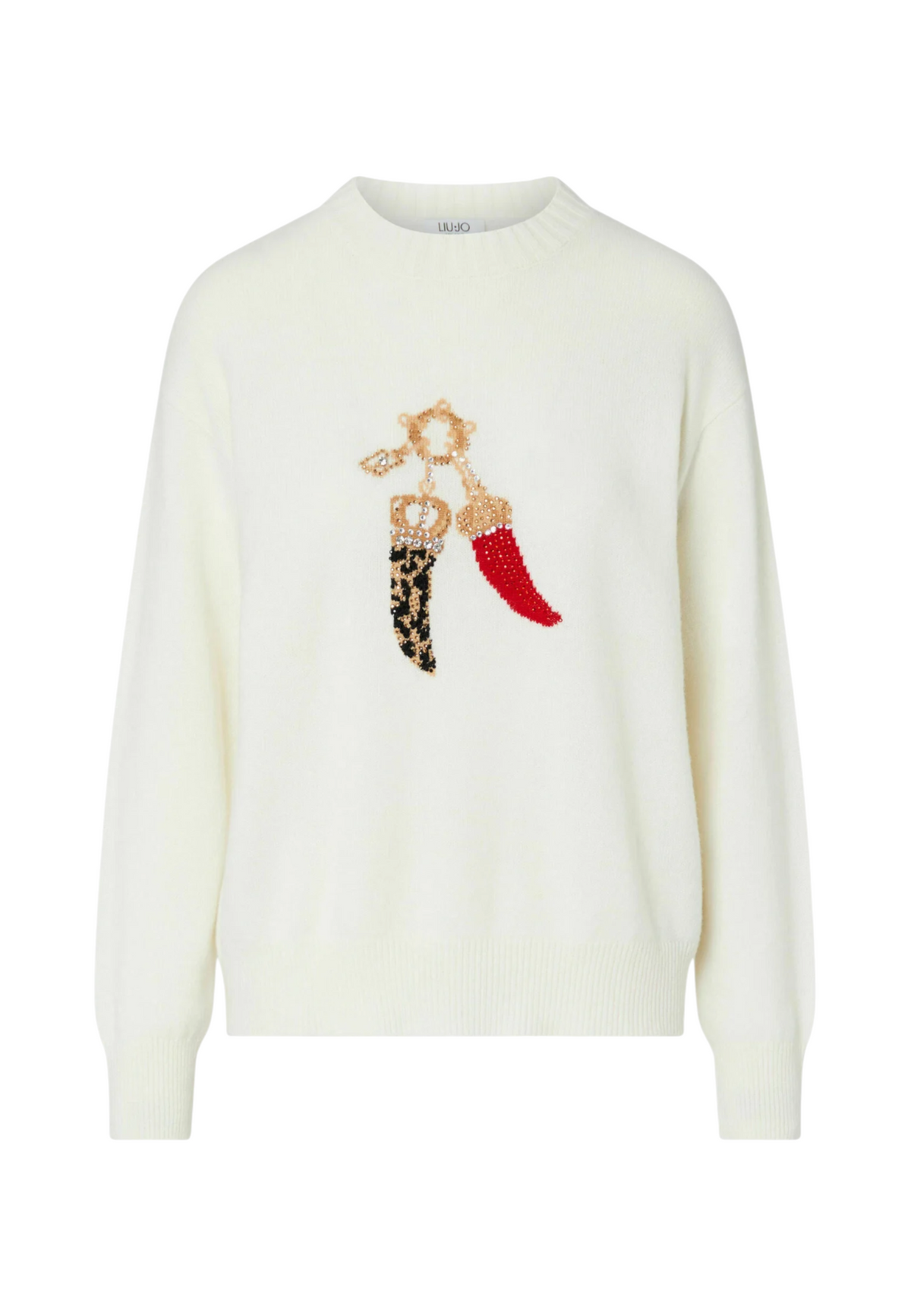 Maglia A Girocollo Donna Liu Jo Lucky Charms  WF6457MS009