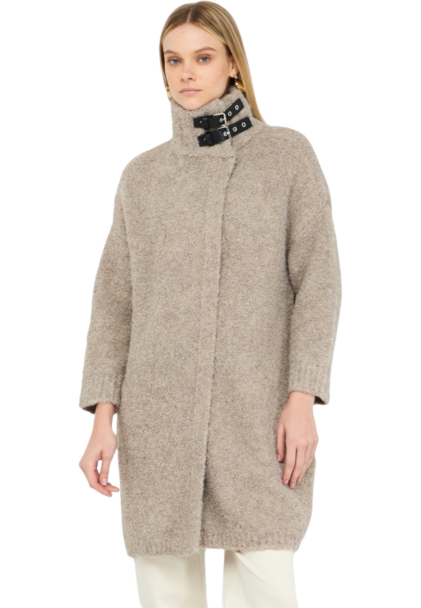 Cappotto  Donna Liu Jo In Maglia Boucle'  MF5441MA50P