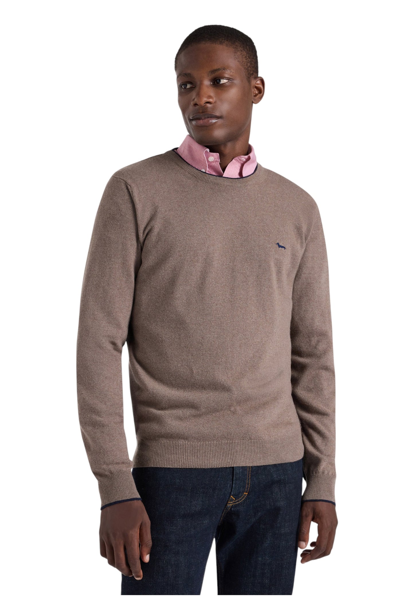 Maglione A Girocollo Uomo Harmont & Blaine Basic In Misto Cashmere  HRP007030187