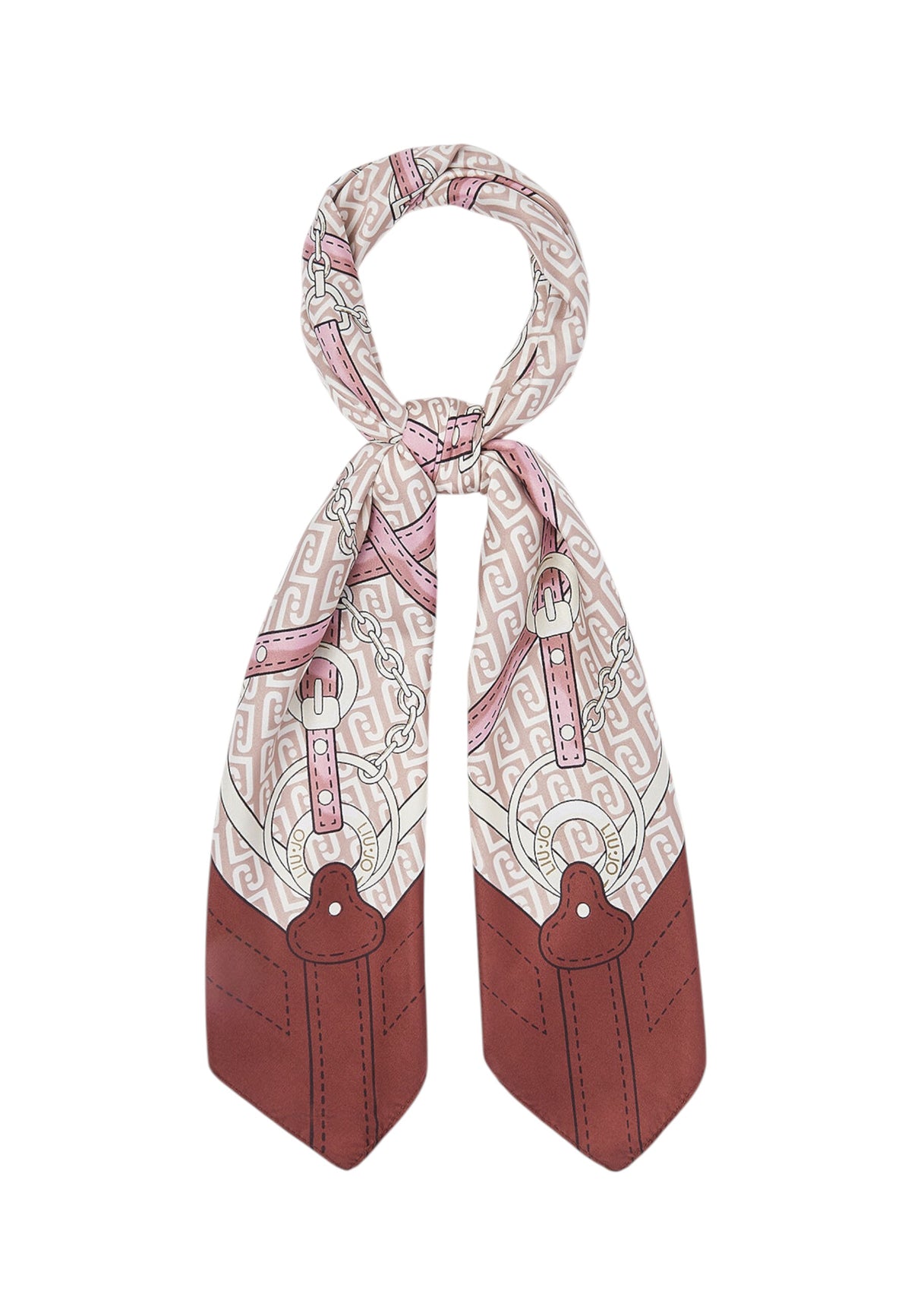 Foulard  Donna Liu Jo Belt Stripes 90X90  2F6061T2745