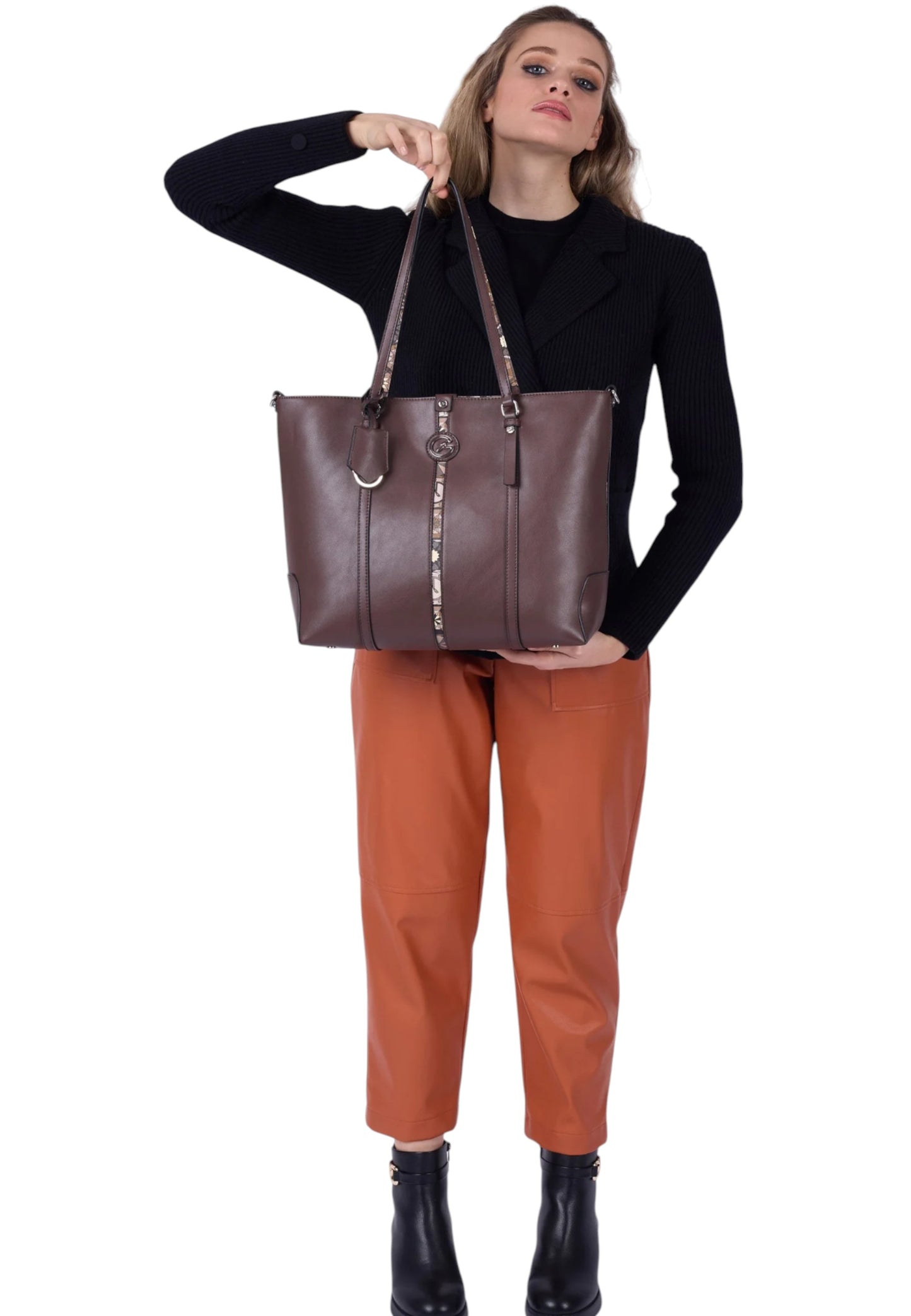Borsa A Spalla Donna Gattinoni Medium Shopping Esther BEN2E8580WVW