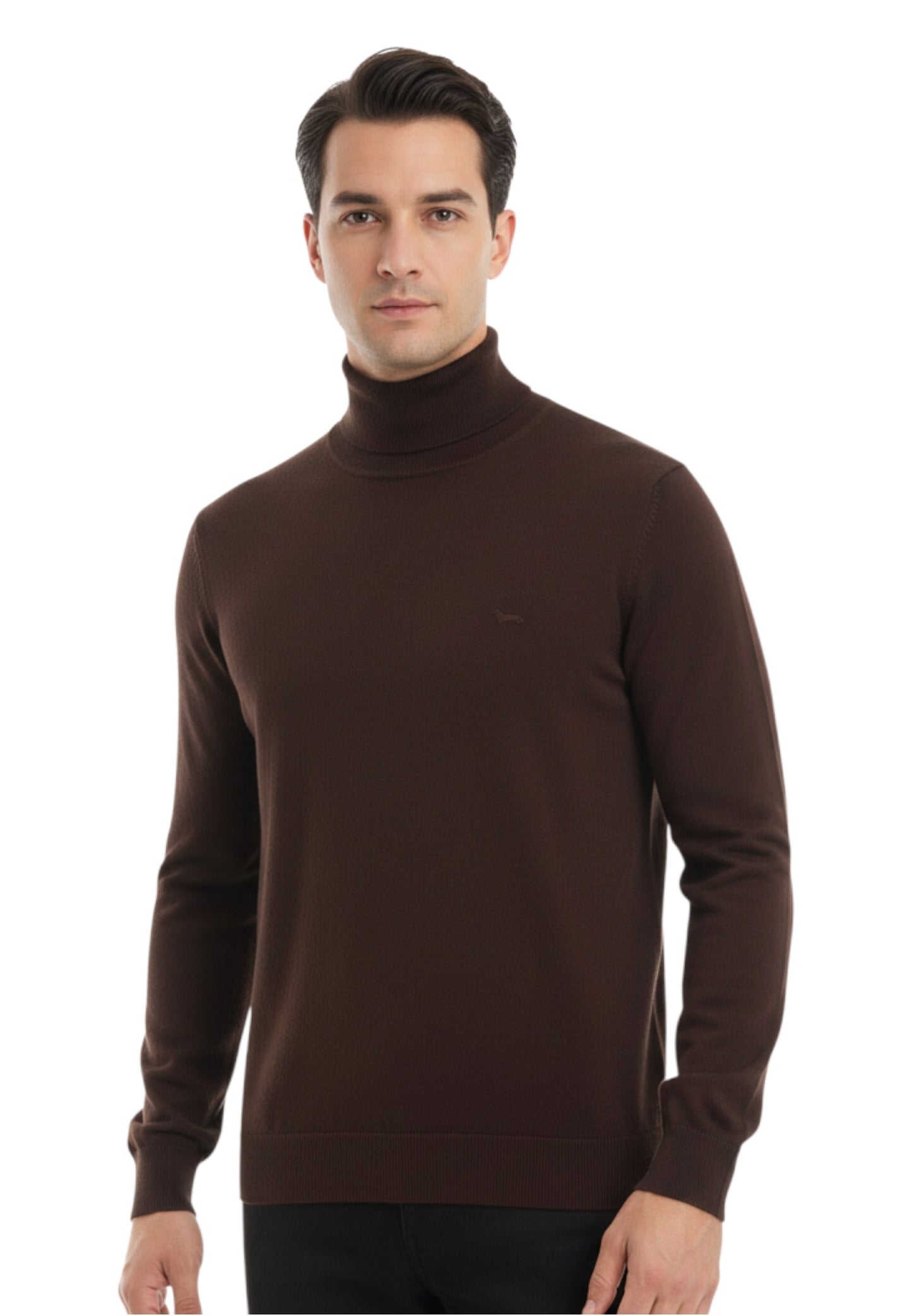 Maglione Collo Alto Uomo Harmont & Blaine Dolcevita Basic In Merino  HRP006030478