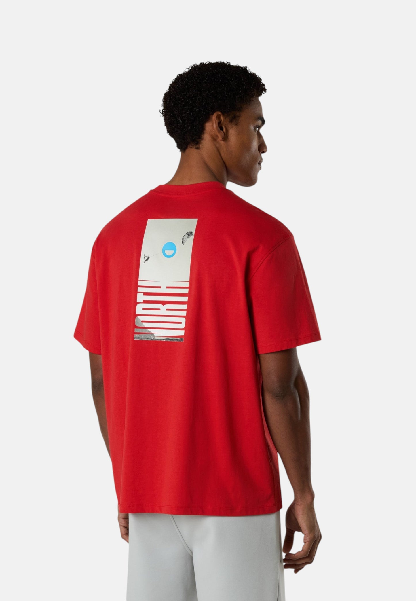 T-Shirt Manica Corta Uomo North Sails Con Stampa  693158