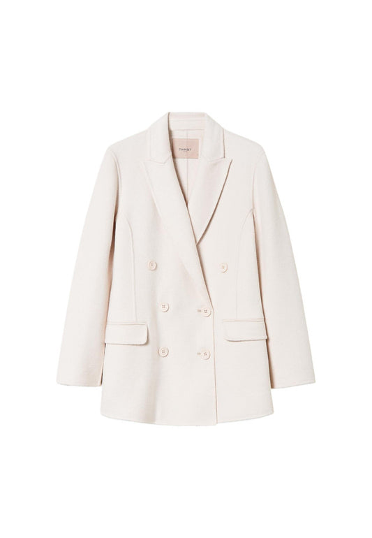 Giacca Invernale Donna Twinset Caban Doppio Petto  242TP2063