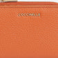 Portafoglio Con Zip Donna Coccinelle In Pelle Martellata Metallic Soft Small E2MW511D101
