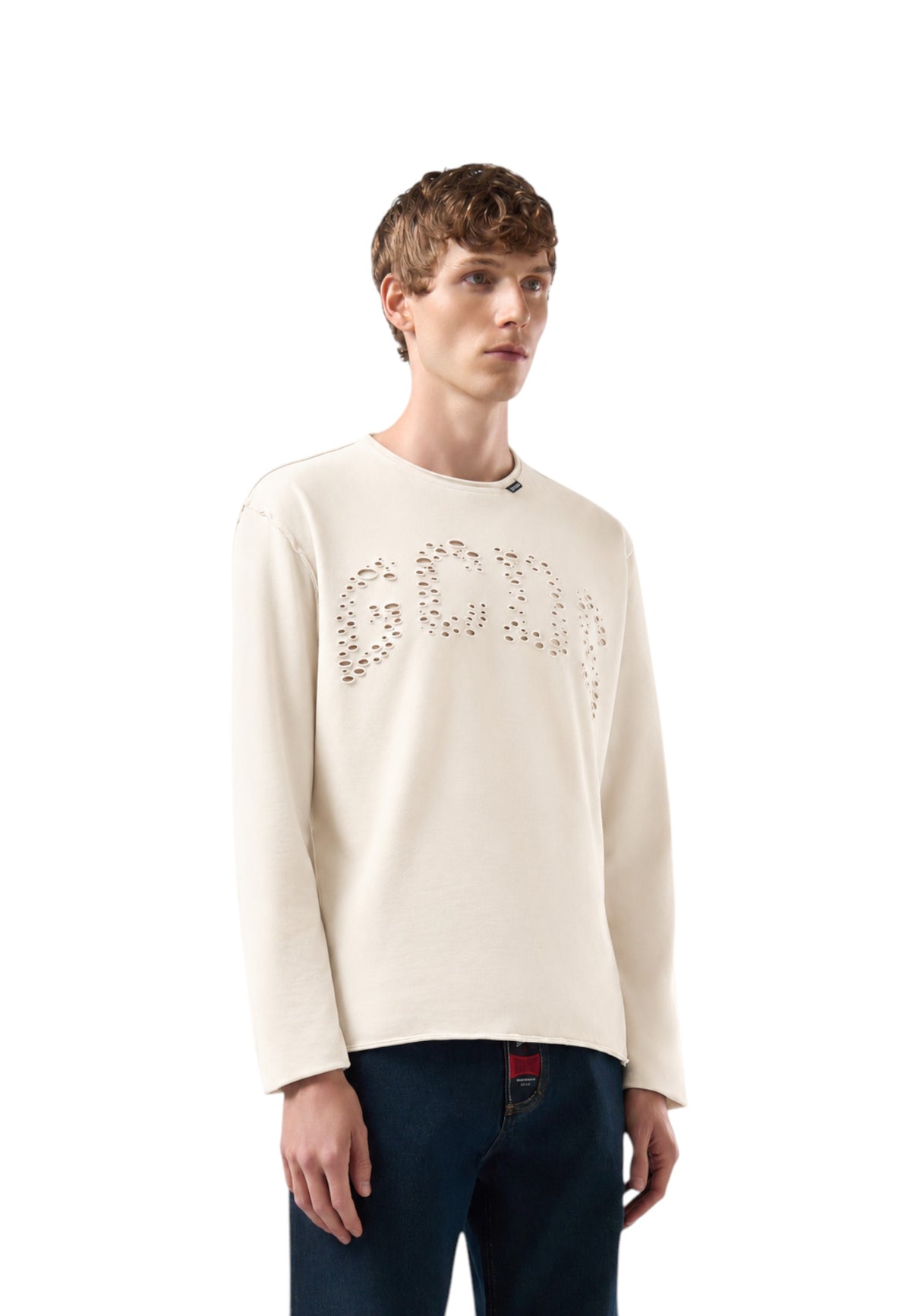 T-Shirt Manica lunga Uomo Gcds   C2MBQC070J110