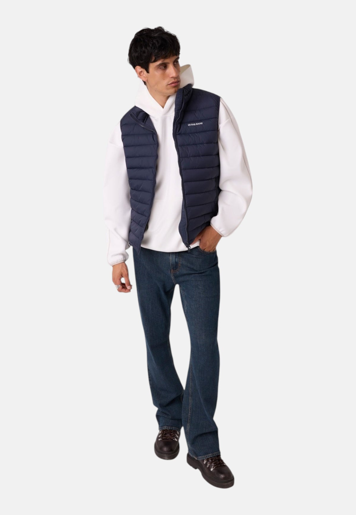 Gilet  Uomo Guess Imbottito Gj Paneled M6YL07W2647
