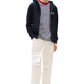 Felpa Con Zip Uomo Tommy Hilfiger Con Cappuccio Hilfiger Stacked MW0MW39375