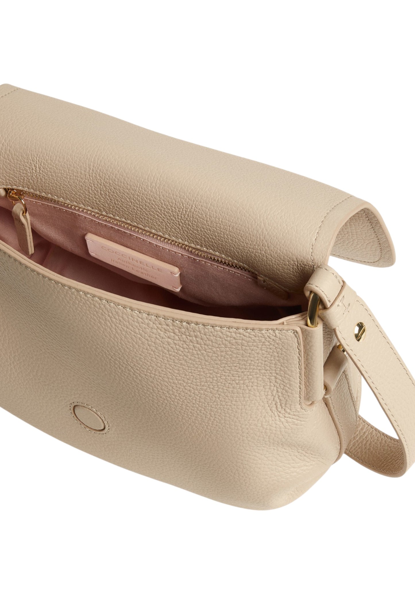 Borsa A Tracolla Donna Coccinelle In Pelle Martellata Coccinelle Rebekka E1T95150201