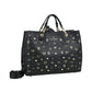 Borsa A Mano Donna Braccialini Large Con Doppio Manico Con Tracolla Beth Strass B18880YY