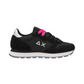 Sneakers Basse Donna Sun68 Stile Running, Nylon E Suede, Logo Ricamato Ally Solid Z46201