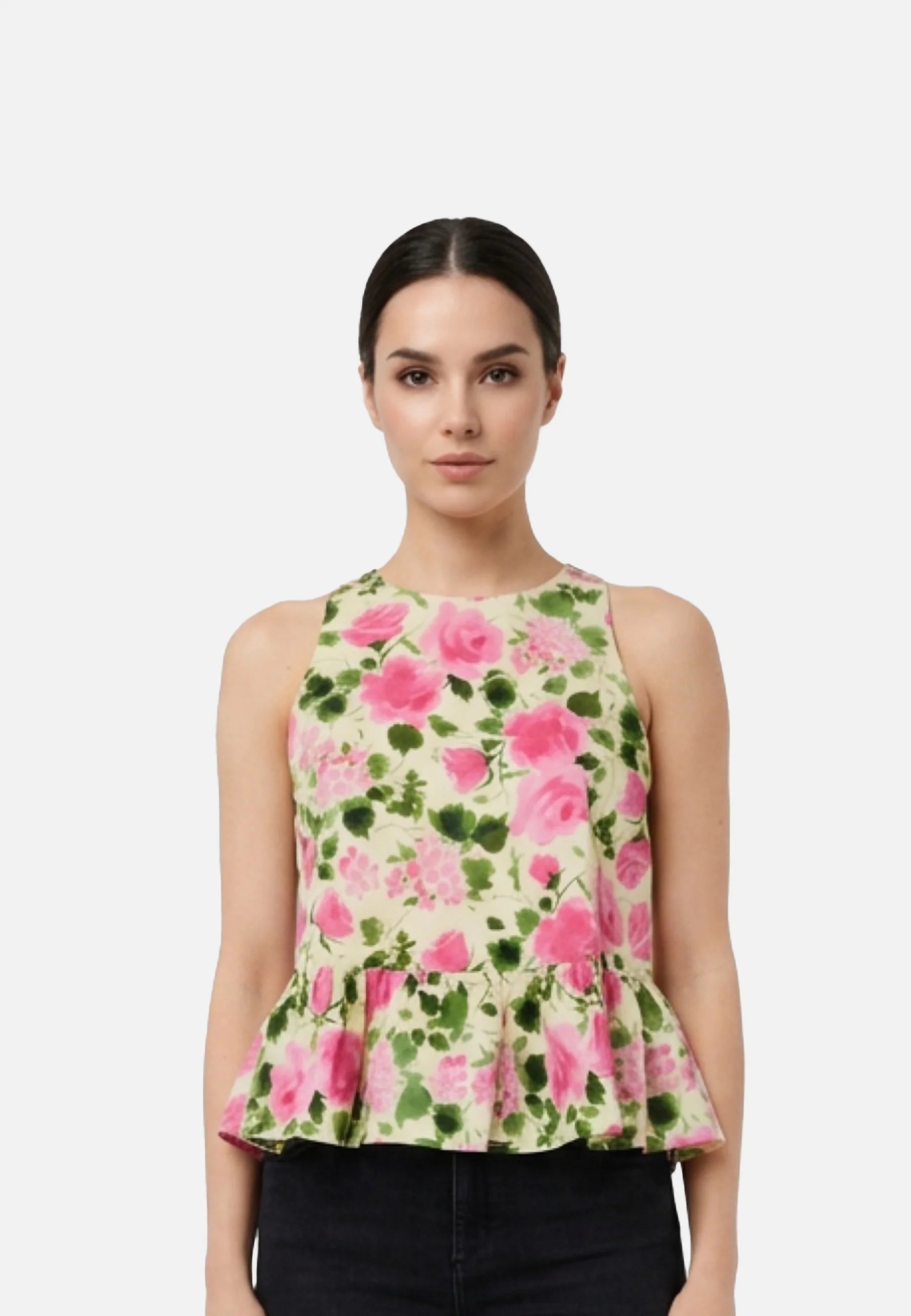 Top  Donna Liu Jo Naive Roses Linea 3.0 WA6365T4853