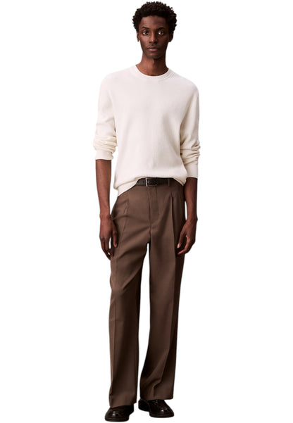 Maglione A Girocollo Uomo Calvin klein  Texture Cotton LV04LB327G