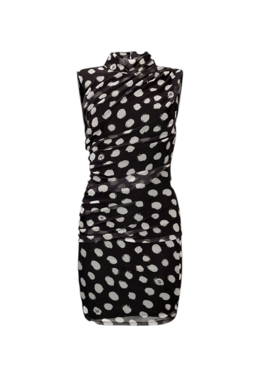Vestito Corto Donna Liu Jo A Pois  UF5268JS007