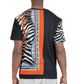 T-Shirt Manica Corta Uomo Just Cavalli  Placed Graphictiger 76OAH6RFJS323