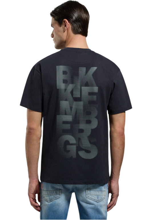 T-Shirt Manica Corta Uomo Bikkembergs Stampata