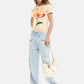 T-Shirt Manica Corta Donna Desigual  Estocolmo 26SWTK03