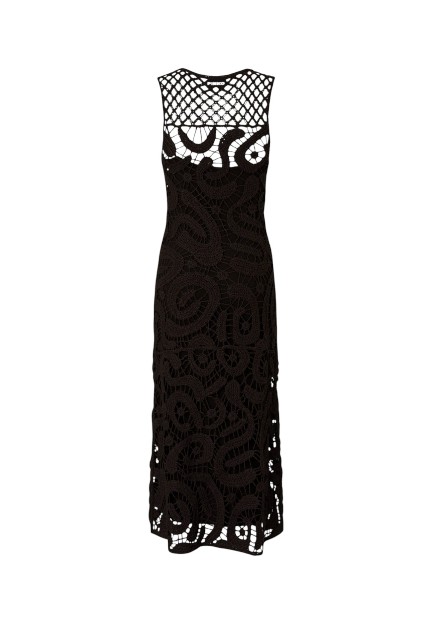 Vestito Lungo Donna Pinko Crochet Geometric Bufera 106361A354