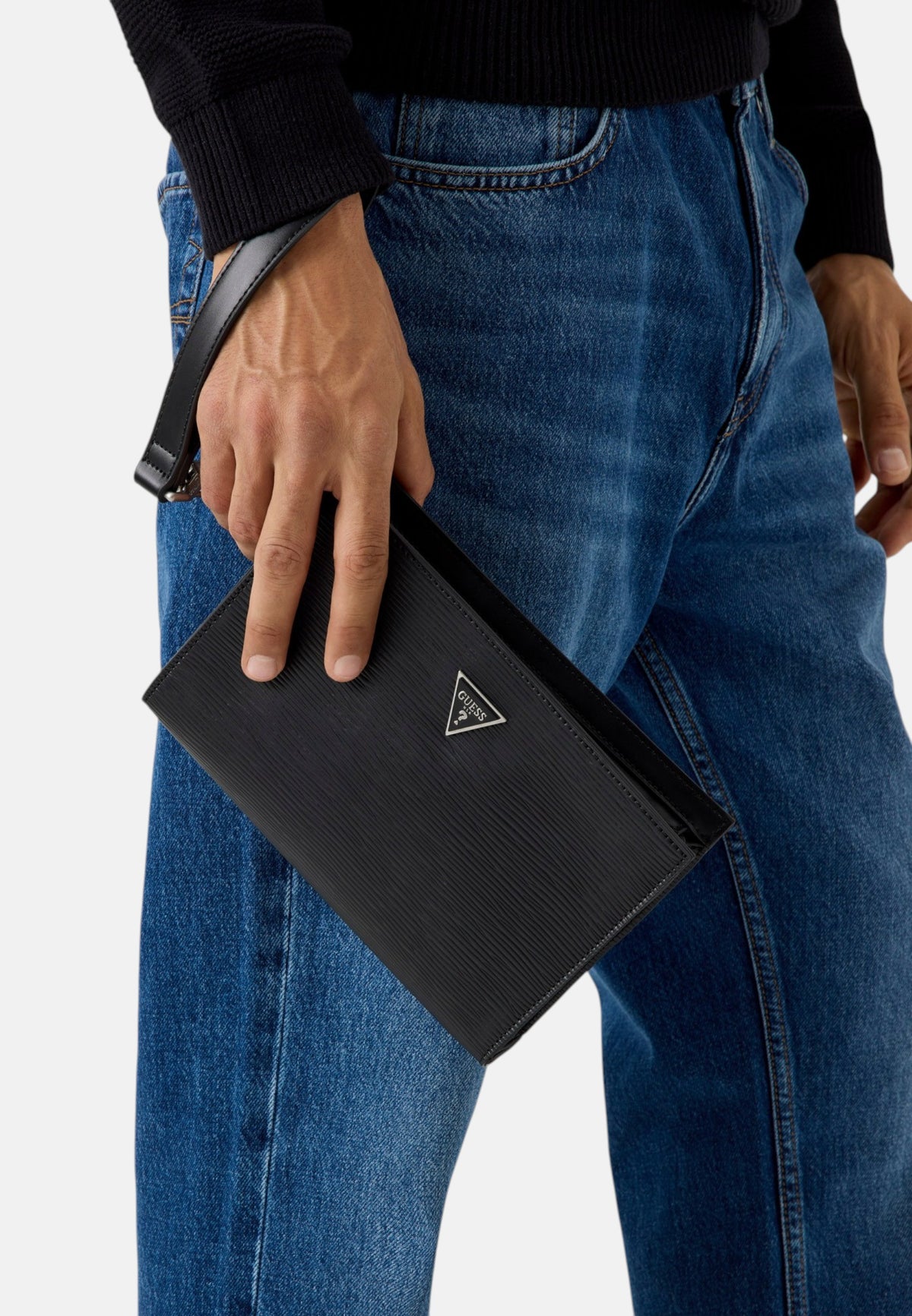 Borsa A Tracolla Uomo Guess Crossbody Top Zip Milano HMMIPWP6257