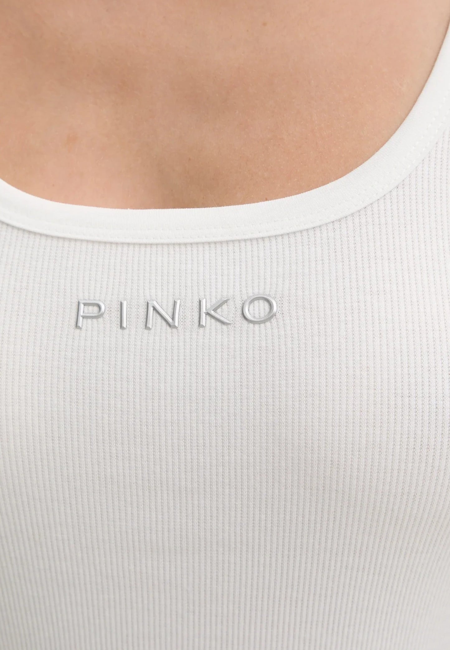 Top  Donna Pinko Costina Logo Tenace 105511A338