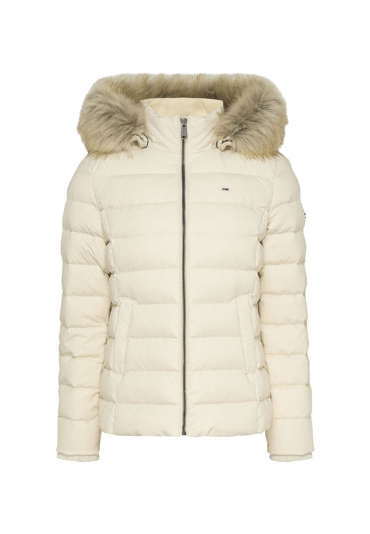 Piumino Corto Donna Tommy Jeans Con Cappuccio Basic Down DW0DW08588