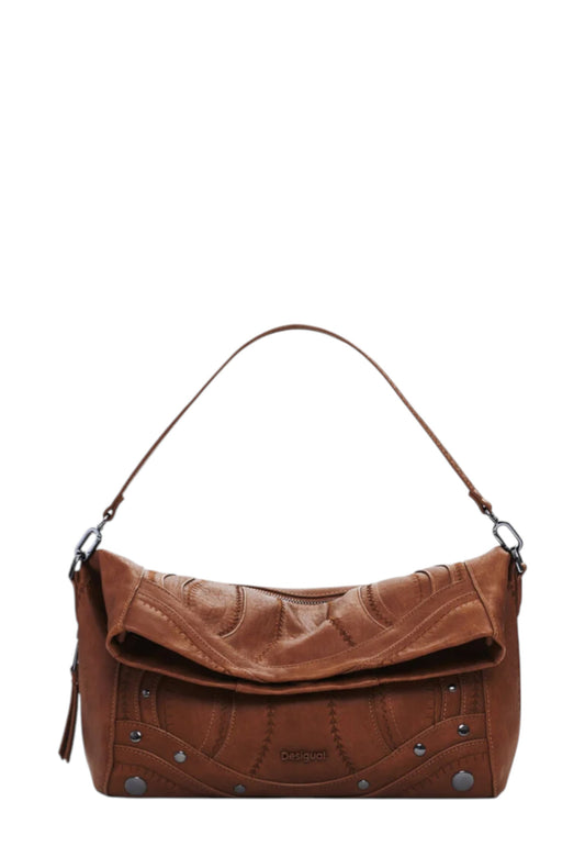 Borsa A Tracolla Donna Desigual  Embro Patch Loverty Camel 25WAXPA8