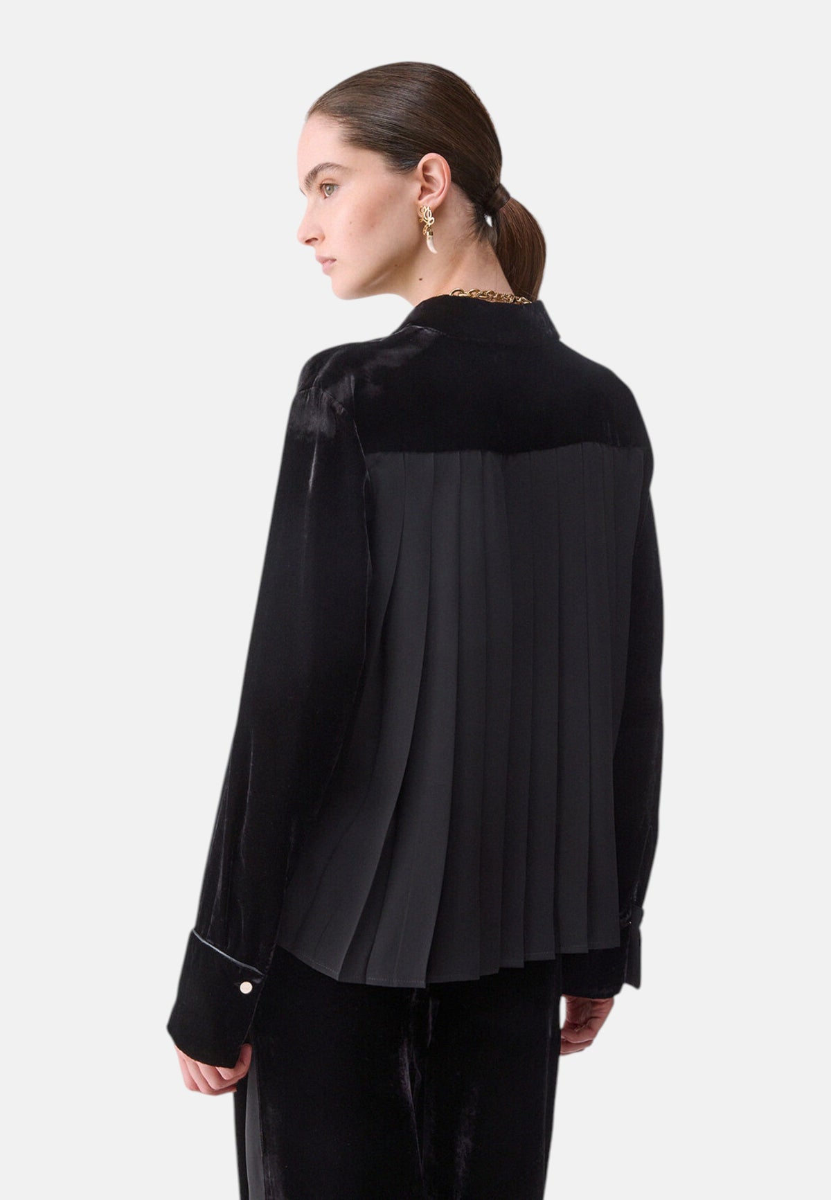 Camicia Manica lunga Donna Liu Jo Bimateriale  CF6201T6550