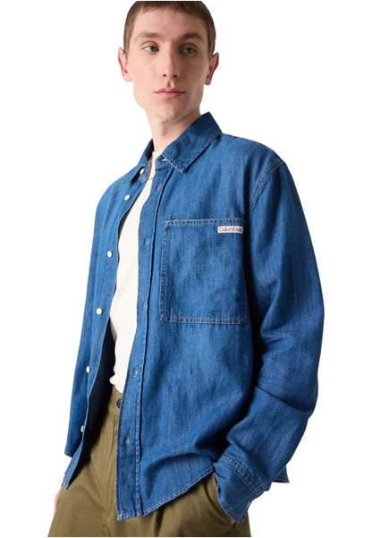 Camicia Manica lunga Uomo Calvin klein Jeans