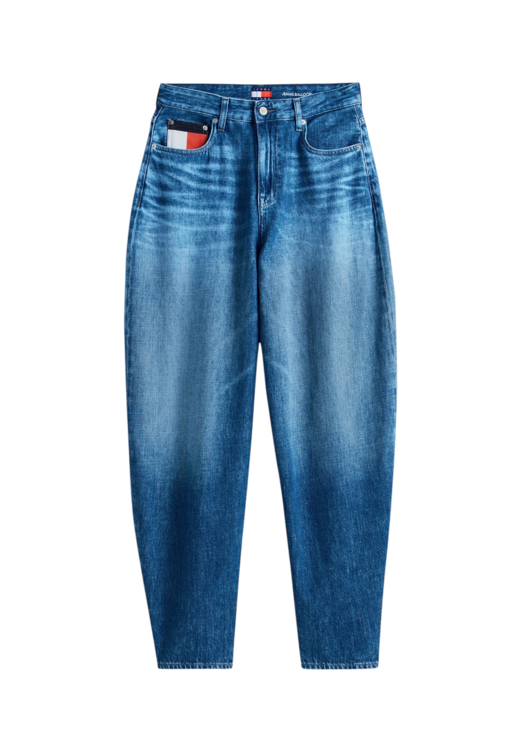 Jeans Tapered Fit Donna Tommy Jeans  Jeanie Balloon Rwb DW0DW22991