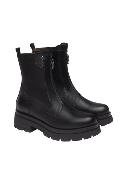 Stivaletti Chelsea Donna Nero Giardini Tacco 5 CM  I514780D