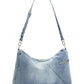 Borsa A Spalla Donna Desigual  Bag Half Logo Denim Leiria 2.0 26SAXD27