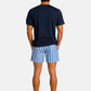 T-Shirt Manica Corta Uomo Mc2 Saint Barth Stampa E/O Ricamo Frontale Nine Wine Portofino POT0001