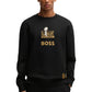 Felpa A Girocollo Uomo Boss