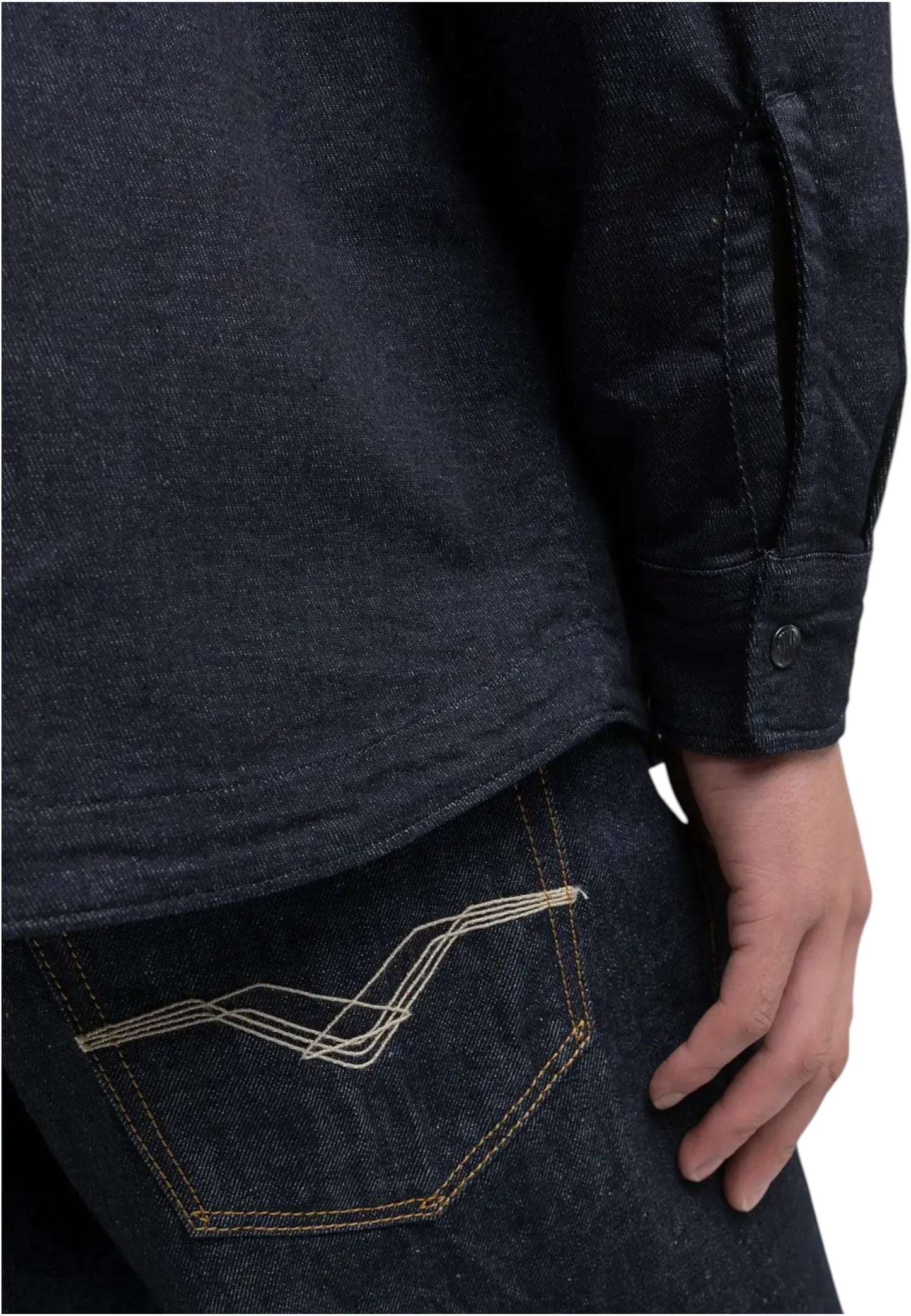 Camicia Manica lunga Uomo Replay In Jeans