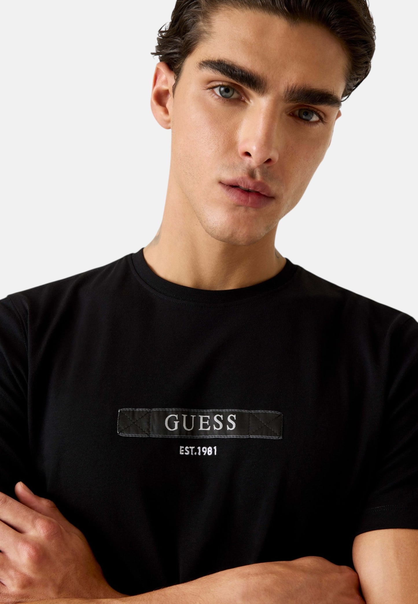 T-Shirt Manica Corta Uomo Guess  Logo Box M6RI17J1314