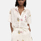 Camicia Manica Corta Donna Desigual Regular Fit Traforata Martin 26SWCW30