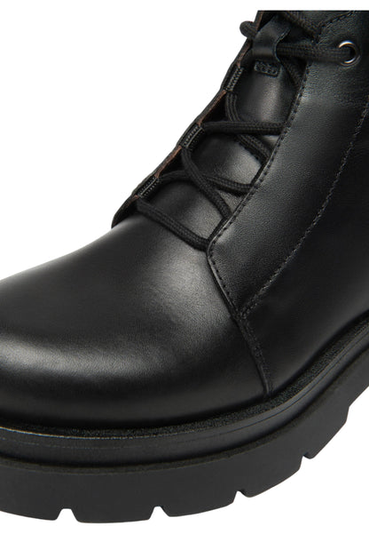 Stivaletti Anfibi Donna Nero Giardini Tacco 5 CM  I514783D