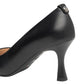 Decollete  Donna Nero Giardini Tomaia in pelle, punta affusolata, scollo pulito, tacco sottile, suola sottile, Made in Italy  E615420DE
