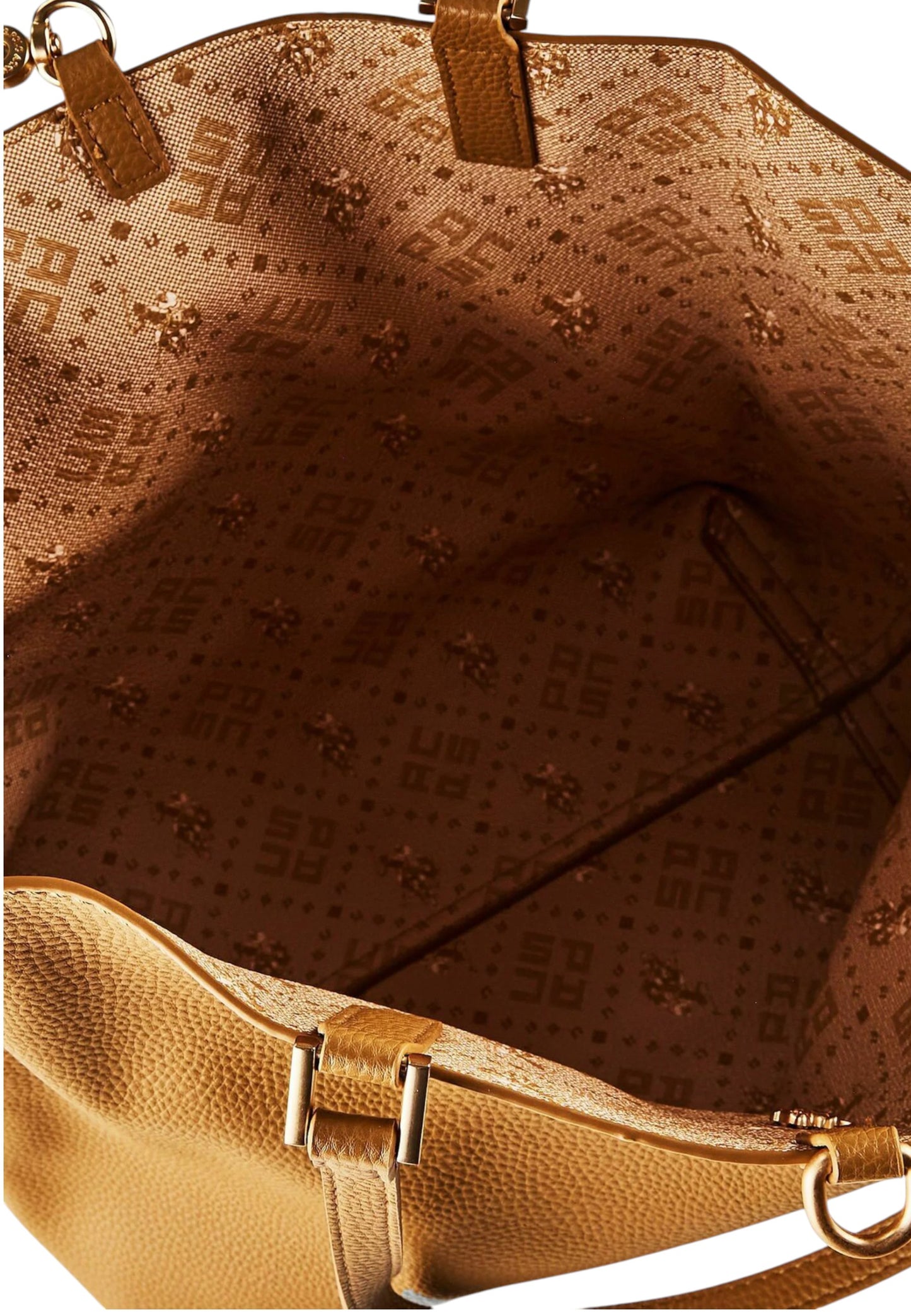 Borsa A Spalla Donna U.S. Polo Assn. Medium Shopping Bag Con Pochette Estraibile Malibu BEUM08707WVP