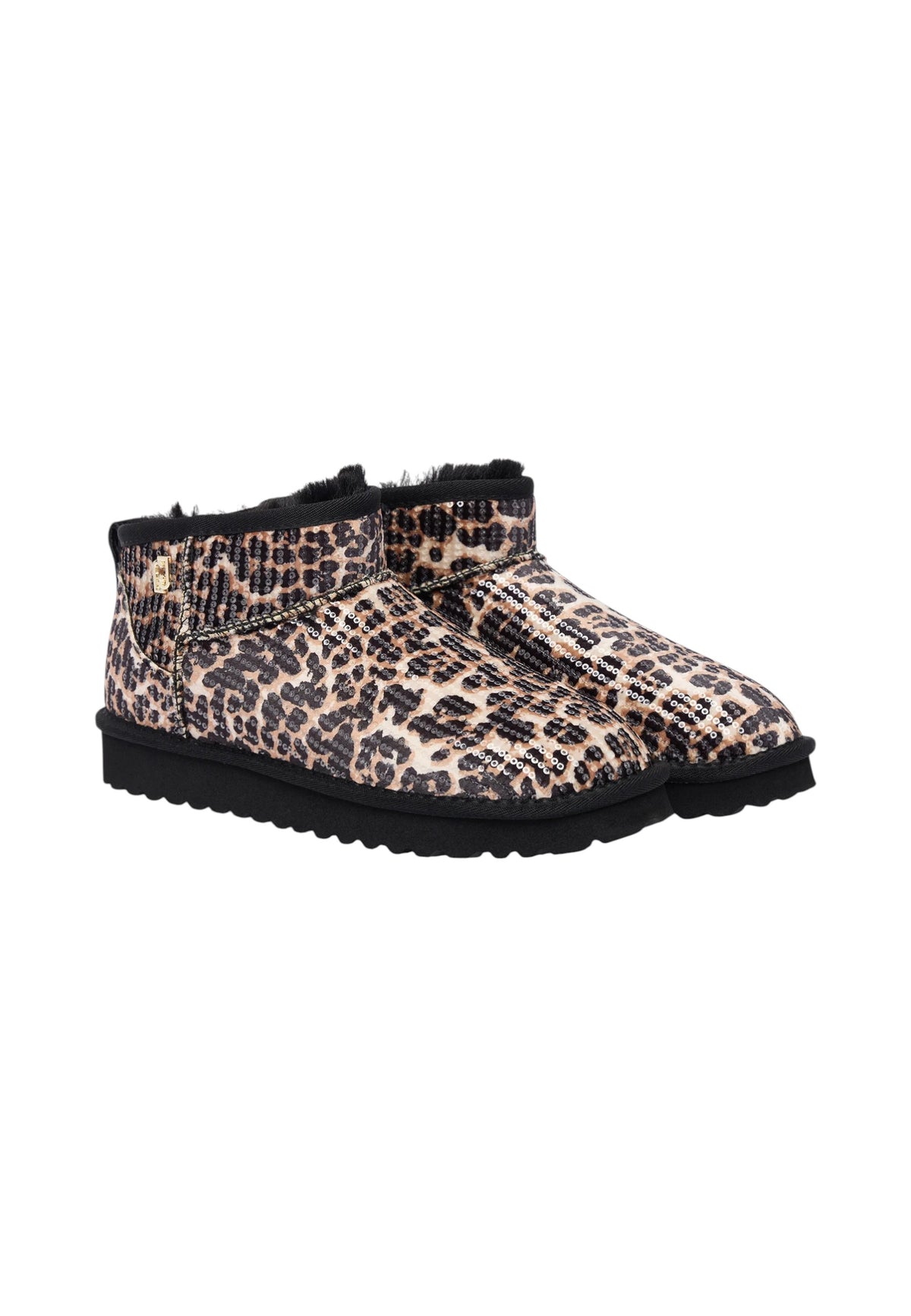 Stivaletti  Donna Liu Jo Mini Boots Leopardati Con Paillettes Jil 01 SF6141TX547