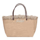 Borsa A Spalla Donna Mc2 Saint Barth Canvas City Bag Fringe CBF0001
