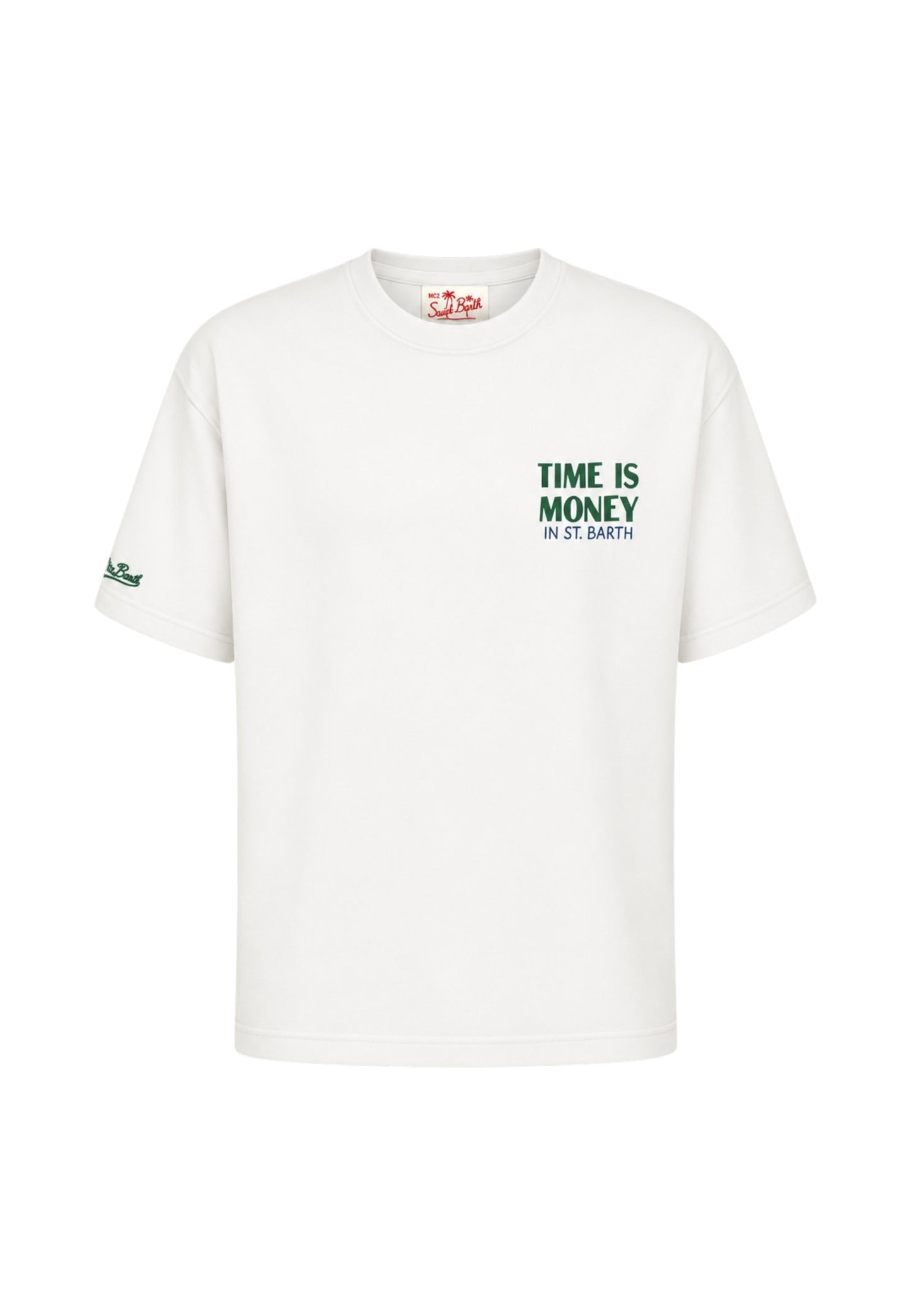 T-Shirt Manica Corta Uomo Mc2 Saint Barth Oversize Rich Time Delmar DLR0001