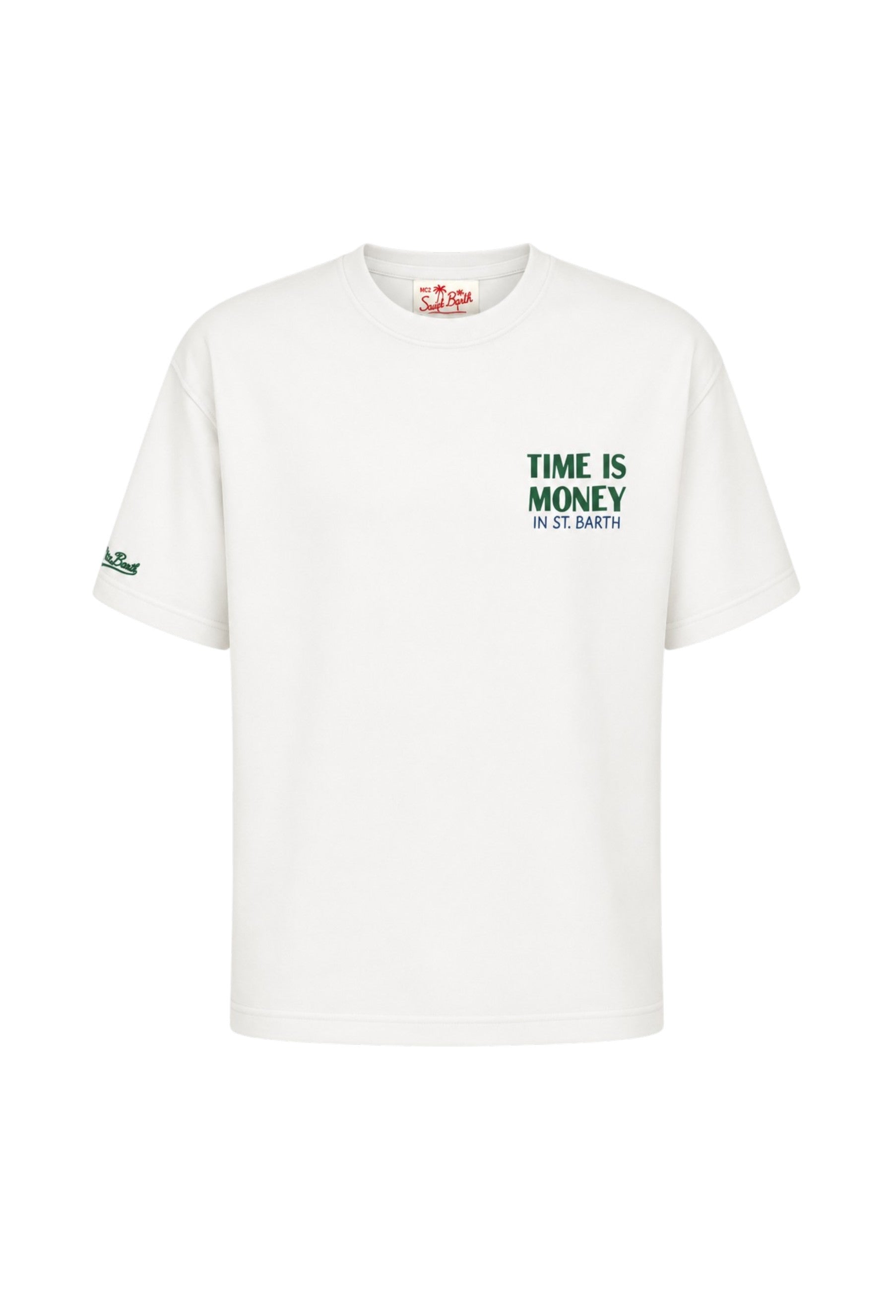 T-Shirt Manica Corta Uomo Mc2 Saint Barth Oversize Rich Time Delmar DLR0001