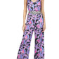 Tuta Jumpsuit Senza Maniche Donna Le Volière   WS23J310