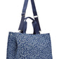 Borsa A Mano Donna Liu Jo Large Denim Animal Print Tote Bag  2A6026D3200