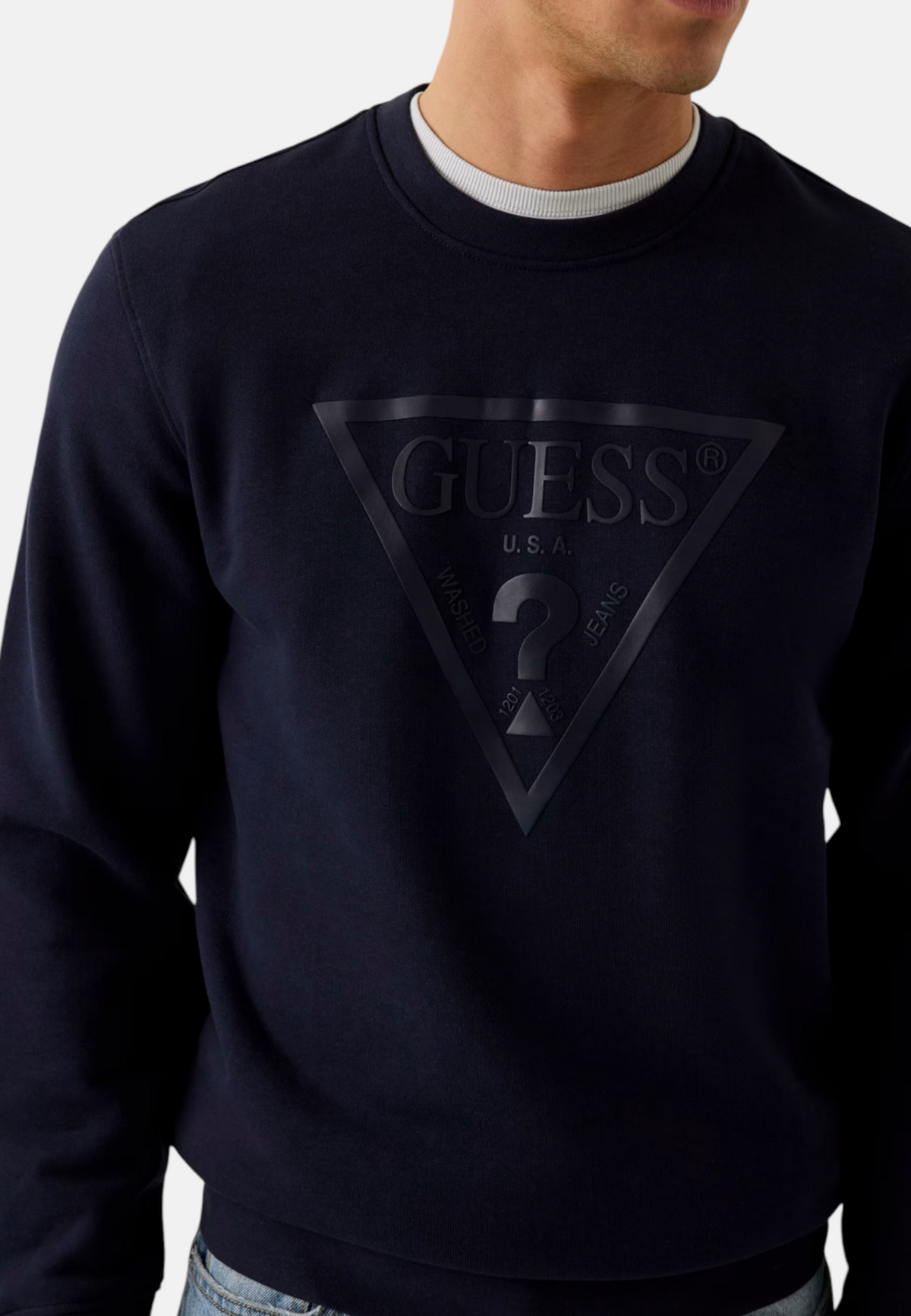 Felpa A Girocollo Uomo Guess  Audley M6YQ37K4103