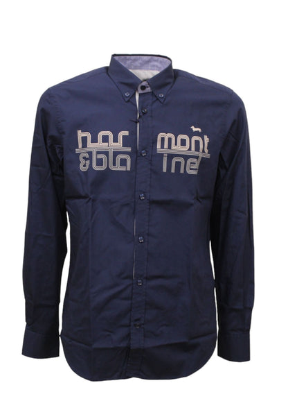 Camicia Manica lunga Uomo Harmont & Blaine Con Logo Effetto 3D  CRL969011759M