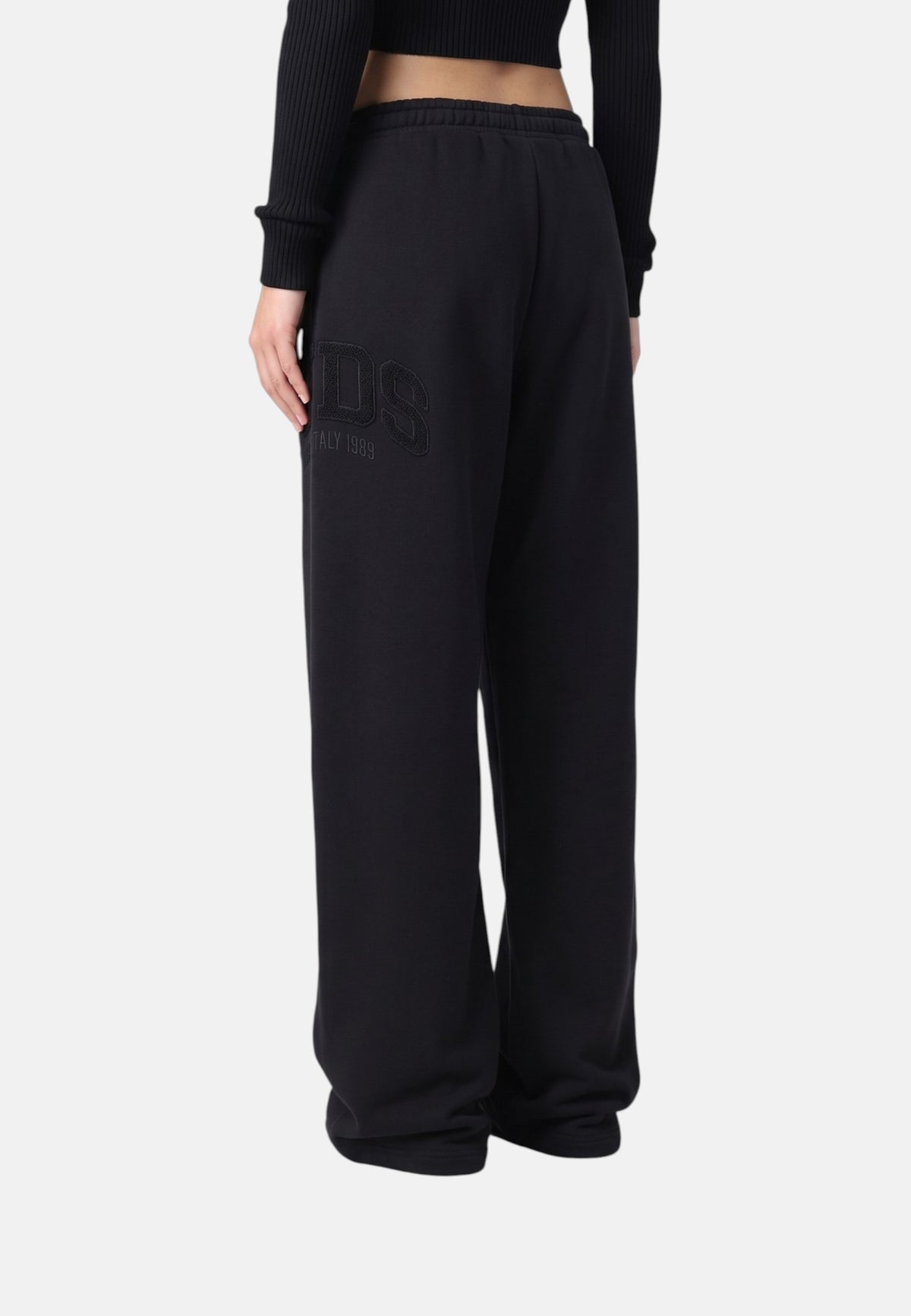 Pantaloni Tuta Donna Gcds Puro cotone, motivo monogram all over, vita elasticizzata, coulisse regolabile, tasche laterali, fondo elasticizzato Monogram Sweatpants C2WWQI125F245
