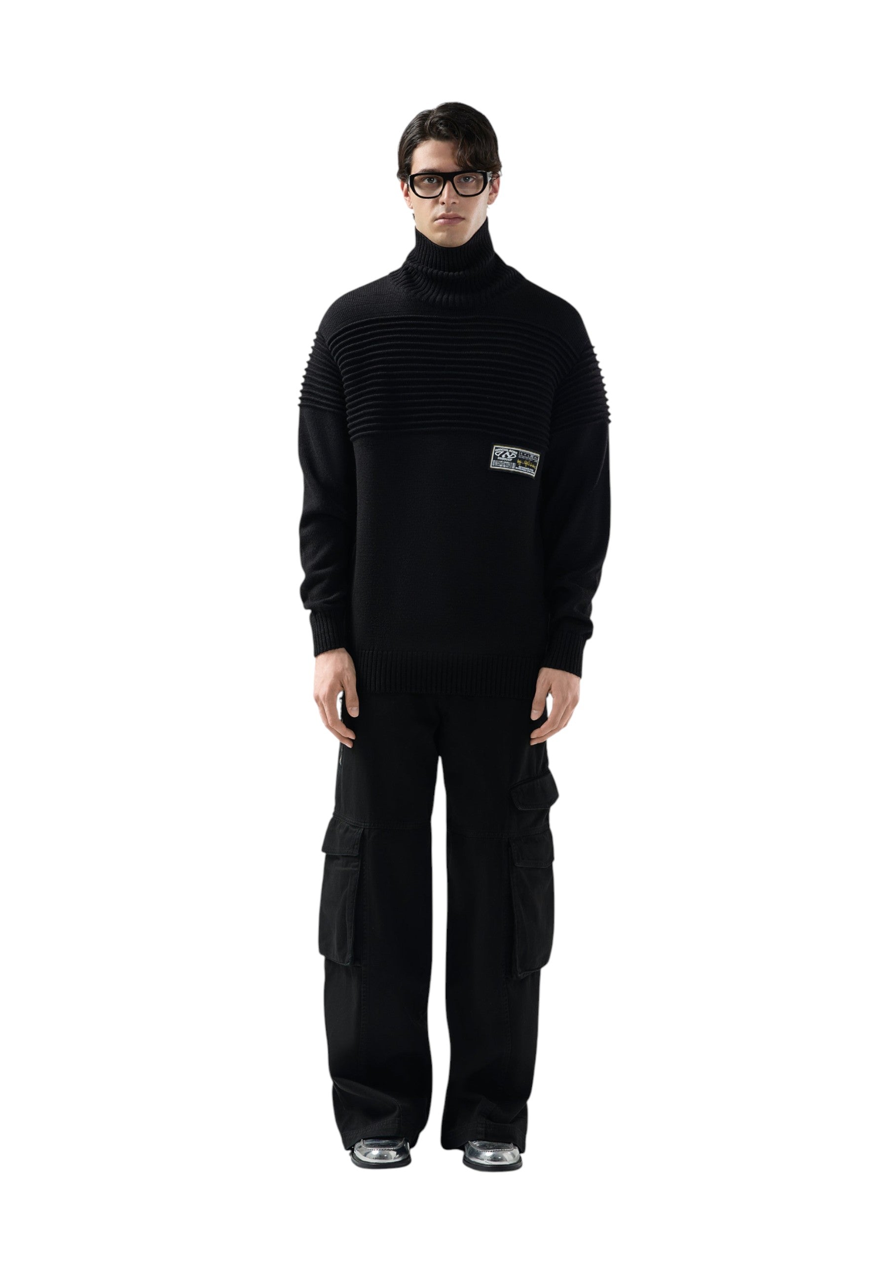 Maglione Collo A Lupetto Uomo Gcds  Ottoman B2CM1602KI7