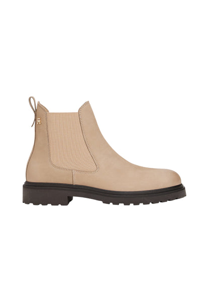 Stivaletti Chelsea Donna Tommy Hilfiger  Th Nubuck Cleated FW0FW09041